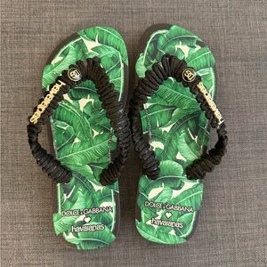 Havaianas x Dolce & Gabbana flip flops NWOB